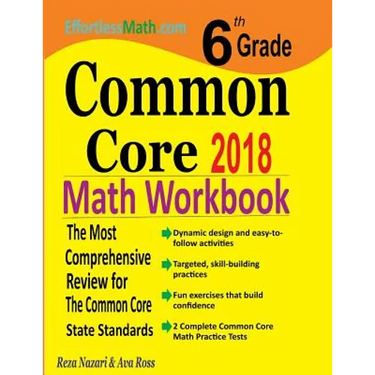 6th Grade Common Core Math Workbook: The Most Comprehensive Review for The Common Core State Standards