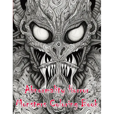 Abnormality Horror Monsters Coloring Book