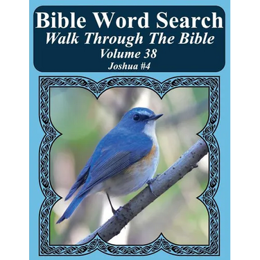 Bible Word Search Walk Through The Bible Volume 38: Joshua #4 Extra Large Print