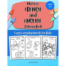 My First French and English Coloring Book: Easy Everyday Words for Kids