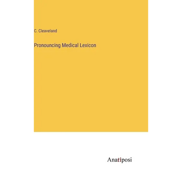 Pronouncing Medical Lexicon