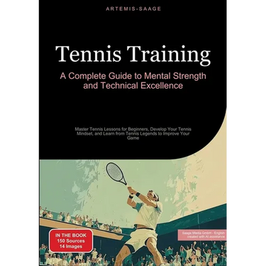 Tennis Training: A Complete Guide to Mental Strength and Technical Excellence: Master Tennis Lessons for Beginners, Develop Your Tennis Mindset, and L