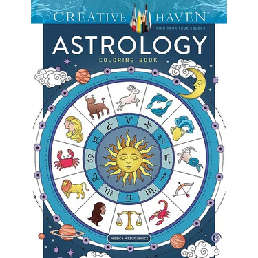 Creative Haven Astrology Coloring Book