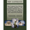 New England Fibre Blanket Company, Petitioner, V. the Portland Telegram and C. H. Brockhagen. U.S. Supreme Court Transcript of Record with Supporting