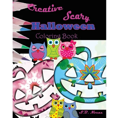 Creative Scary Halloween Coloring Book