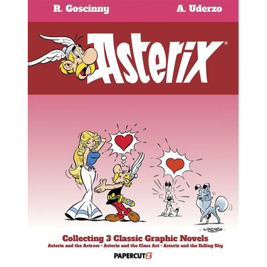 Asterix Omnibus Vol. 11: Collecting Asterix and the Actress, Asterix and the Class Act, and Asterix and the Falling Sky