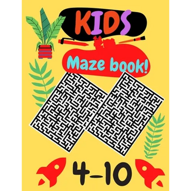 Kids maze book: Best books for 10 year old boys