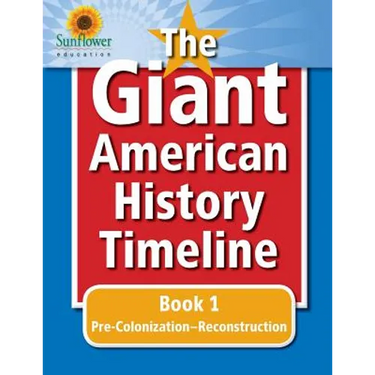 The Giant American History Timeline: Book 1: Pre-Colonization-Reconstruction