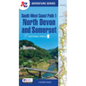 South West Coast Path - North Devon & Somerset: With Ordnance Survey Mapping