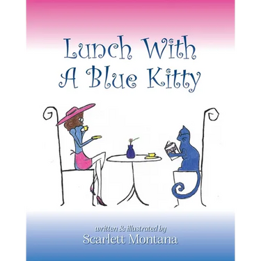 Lunch With A Blue Kitty