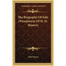 The Biography Of Saki (Pseudonym Of H. H. Munro)