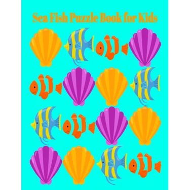 Sea Fish Puzzle Book for Kids