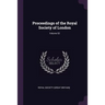 Proceedings of the Royal Society of London; Volume 52