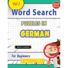 Word Search Puzzles in German for Beginners - Awesome! Vol.1 - Delta Classics