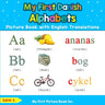 My First Danish Alphabets Picture Book with English Translations: Bilingual Early Learning & Easy Teaching Danish Books for Kids