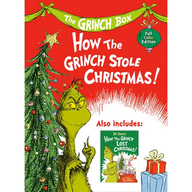 The Grinch Two-Book Boxed Set: Dr. Seuss's How the Grinch Stole Christmas! Full-Color Edition and How the Grinch Lost Christmas!