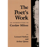 The Poet's Work: An Introduction to Czeslaw Milosz