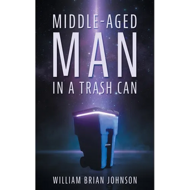 Middle-Aged Man in a Trashcan
