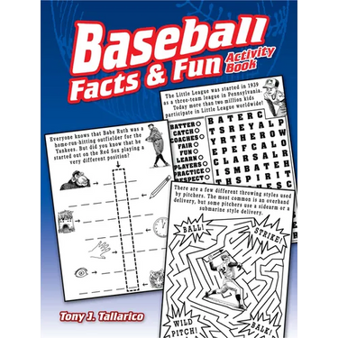 Baseball Facts & Fun Activity Book