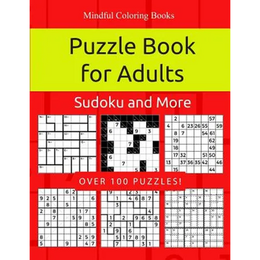 Puzzle Book for Adults: Killer Sudoku, Kakuro, Numbricks and Other Math Puzzles for Adults