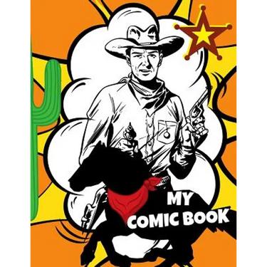 My Comic Book: Draw Your Own Comic Book, Variety Of Templates, 9 Panels
