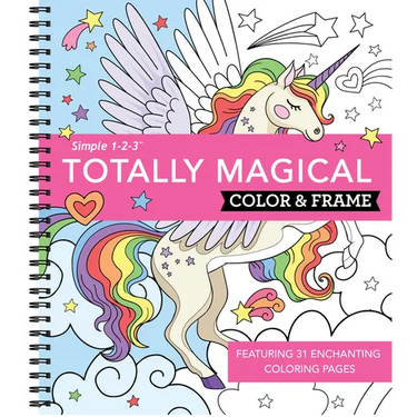 Color & Frame - Totally Magical (Coloring Book)
