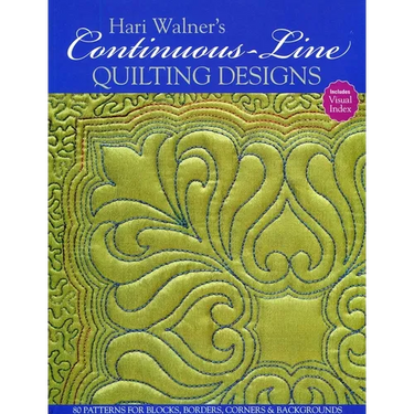 Hari Walner's Continuous-Line Quilting Designs: 80 Patterns for Blocks, Borders, Corners & Backgrounds