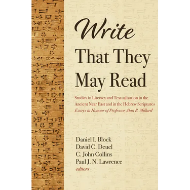 Write That They May Read
