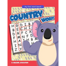 My First Word Search - Country Words: Word Search Puzzle for Kids Ages 4 -6 Years