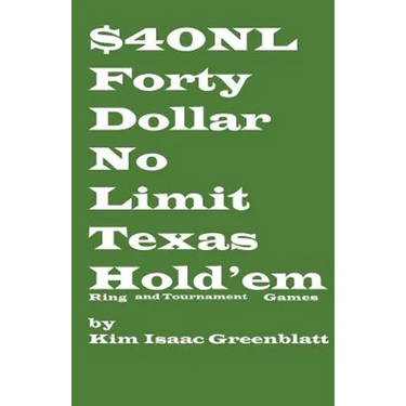 Forty Dollar No Limit Texas Hold'em Ring and Tournament Games
