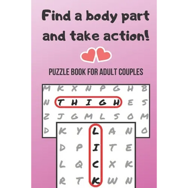 Puzzle Book for Adult Couples: Word Search Game for Adults Naughty Foreplay Large Print Challenge for Boyfriend, Girlfriend, Husband or Wife