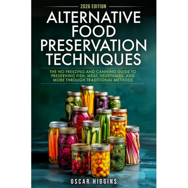 Alternative Food Preservation Techniques: The No Freezing and Canning Guide to Preserving Fish, Meat, Vegetables, and More through Traditional Methods