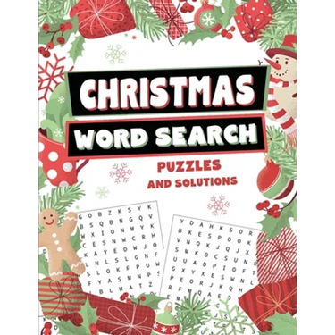 Christmas Word Search Puzzles and Solutions: Relax, Unwind, and Give Your Brain a Winter Break - Word Find for Kids Ages 9-12, Adults, Teens and Senio