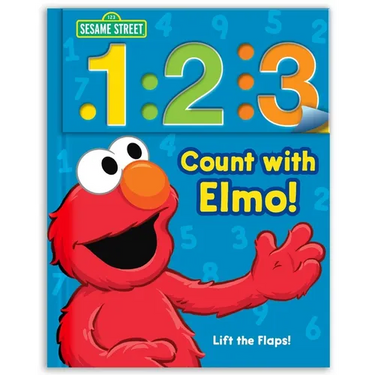 Sesame Street: 1 2 3 Count with Elmo!: A Look, Lift & Learn Book