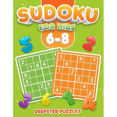 Sudoku for Kids 6-8: Sudoku fo kids ages 6-8 - Kids sudoku easy - Large Print