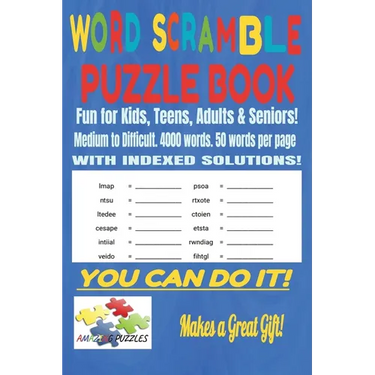 Word Scramble Puzzle Book