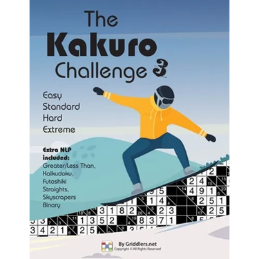 The Kakuro Challenge: Easy, Standard, Hard, Extreme Kakuro Puzzles
