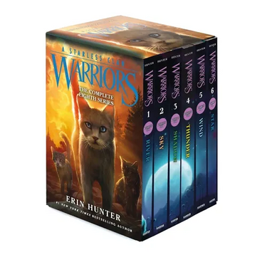 Warriors: A Starless Clan Box Set: Volumes 1 to 6: A Starless Clan #1: River, a Starless Clan #2: Sky, Starless Clan #3: Shadow, a Starless Clan #4: T