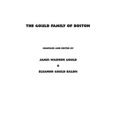 The Gould Family of Boston
