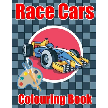 Race Cars Colouring Book: Super Cars Colouring Book for Children
