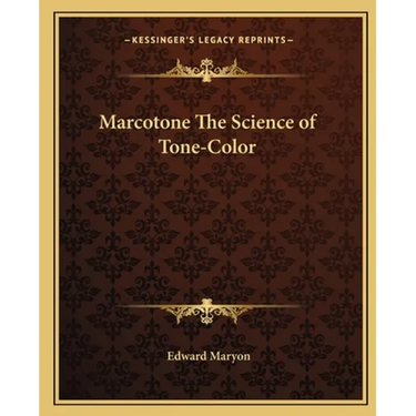 Marcotone The Science of Tone-Color