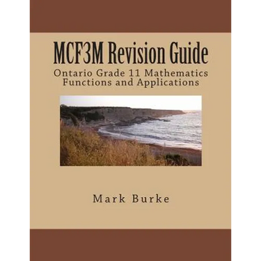 MCR3U Revision Guide: Ontario Grade 11 Academic Functions