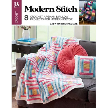 Modern Stitch Crochet: 8 Crochet Afghan & Pillow Projects for Modern Decor