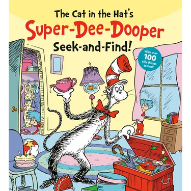 The Cat in the Hat's Super-Dee-Dooper Seek and Find!: With Over 100 Silly Things to Find