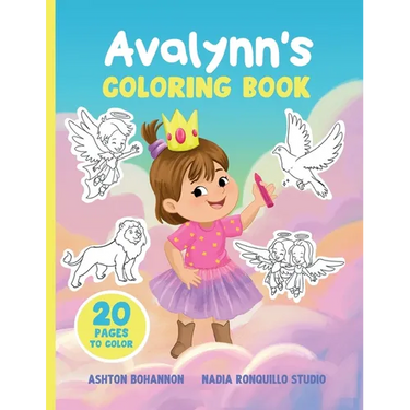 Avalynn's Coloring Book: Avalynn's Royal inheritance Coloring Book