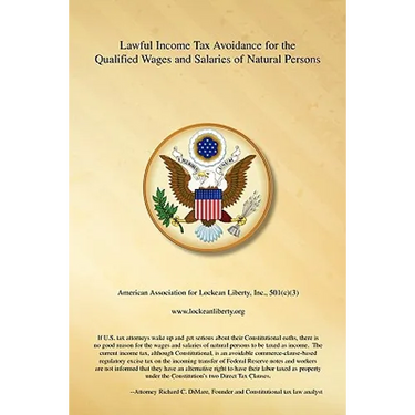 Lawful Income Tax Avoidance for the Qualified Wages and Salaries of Natural Persons