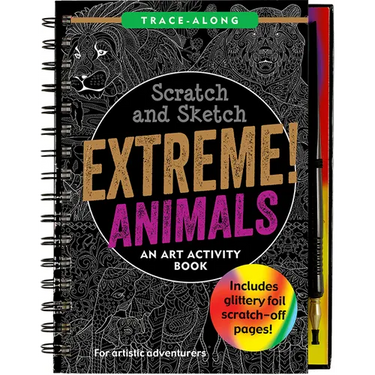 Scratch & Sketch Extreme Animals: An Art Activity Book