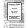 The Families of Northern Moore County - Abstract of Miscellaneous and Rare Records, Volume II