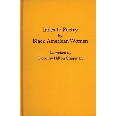 Index to Poetry by Black American Women