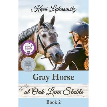 Gray Horse at Oak Lane Stable